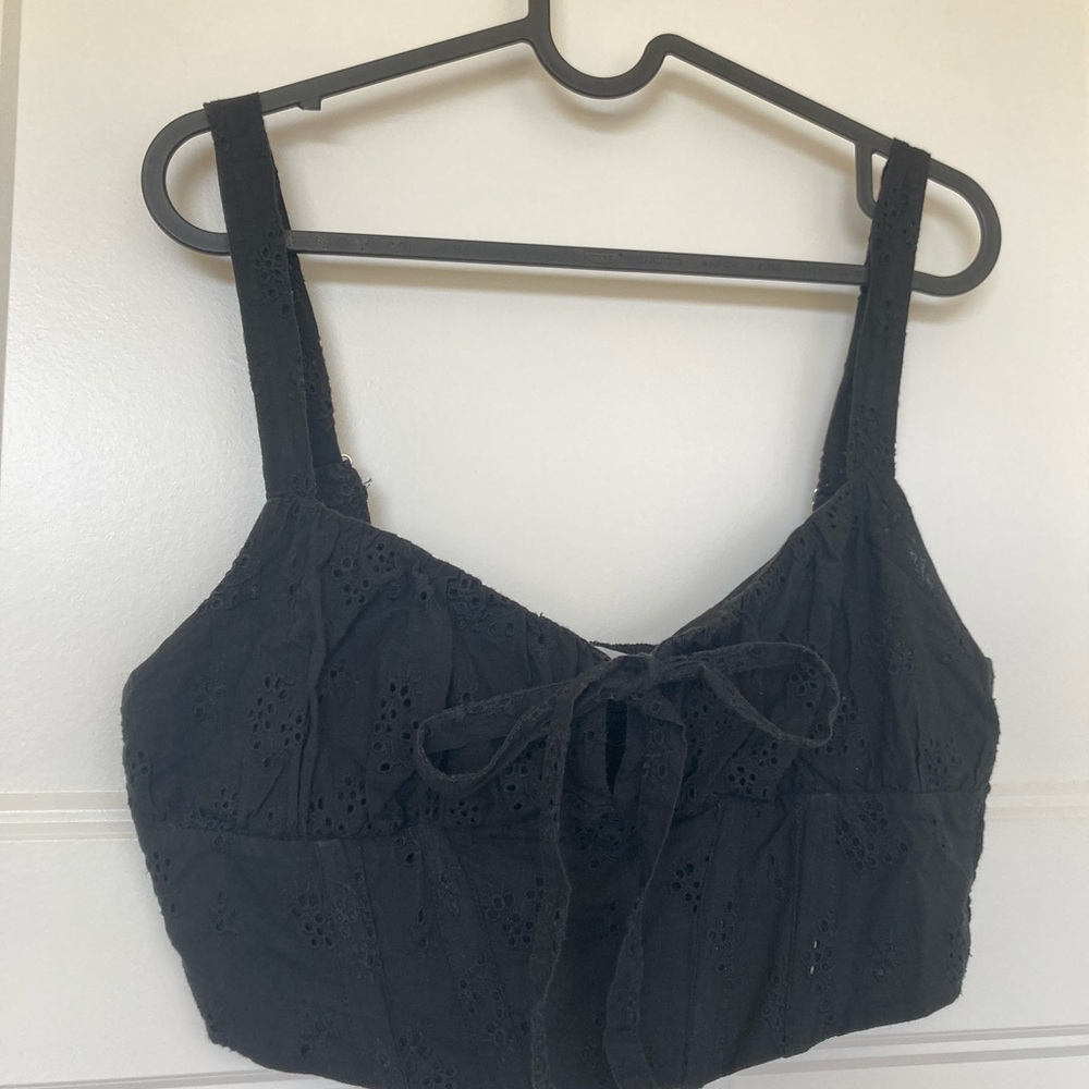 Bustier-Corset Tank Top